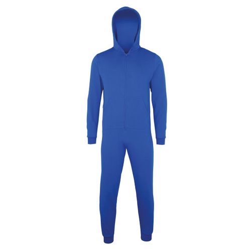 Combinaison - Grenouill?Re Sweat ? Capuche Enfant - Cc01j - Bleu Roi