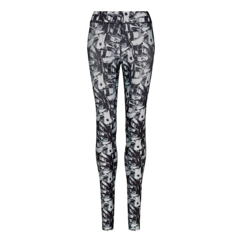 Legging Imprimé Femme - Jc077 - Noir Et Gris