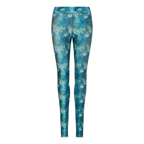 Legging Imprim? Femme - Jc077 - Bleu Tropical