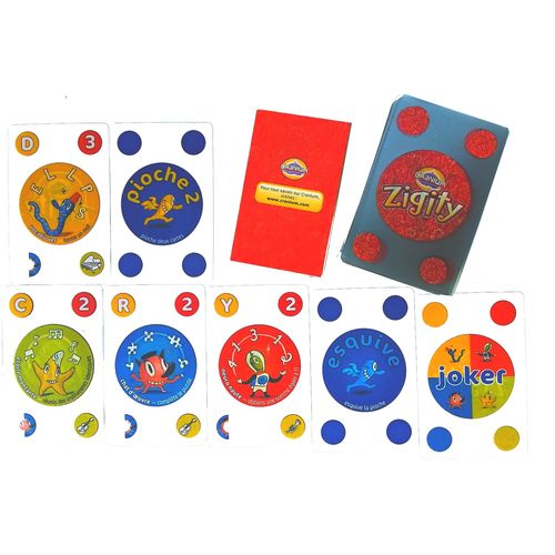 Cranium Zigity Jeu De 80 Cartes 1ère Edition Française