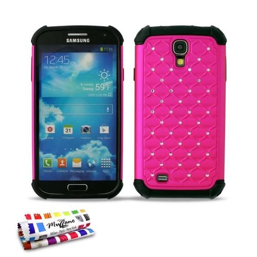 Coque Samsung Galaxy S4 Rose Bonbon Le Glams Silicone Rigide (Tpu)