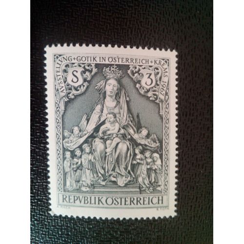 Timbre Autriche Yt 1072 Exposition "Gothique En Autriche", Krems (Basse-Autriche) 1967 ( 18412 )