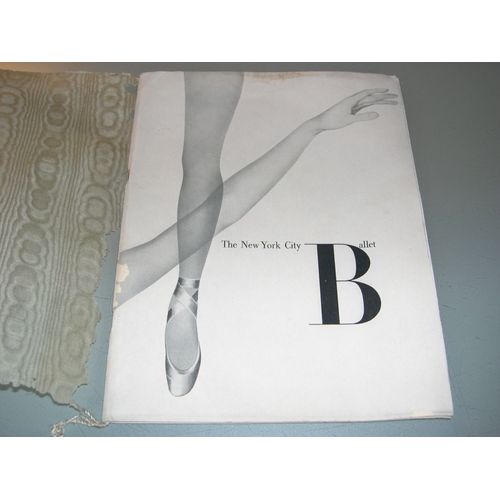Programme "The New York City Ballet" En Europe 1960