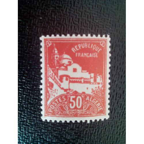 Timbre Algerie Yt 79a Mosquée La Pecherie 1930 ( 19412 )