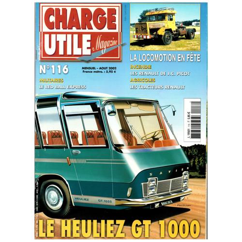 Charge Utile  N° 116 : Le Heuliez Gt 1000