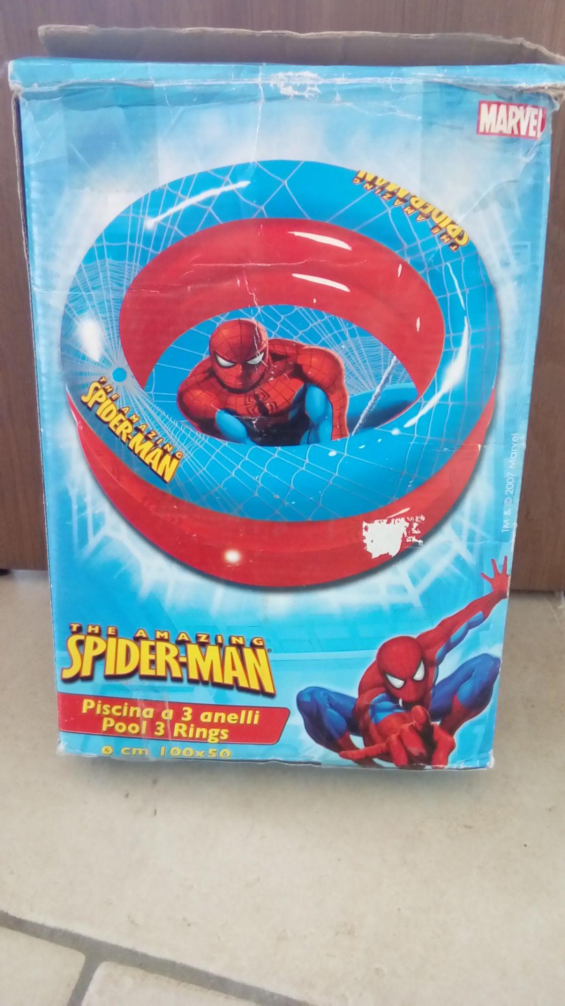 SPIDERMAN Piscine gonflable pour enfants Spider Man pas cher