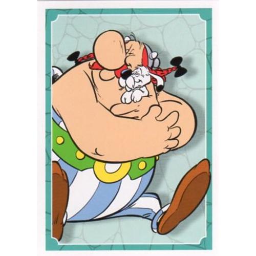 Autocollant Sticker Image Panini 60 Ans D'aventures Asterix 5 / Carrefour 2019