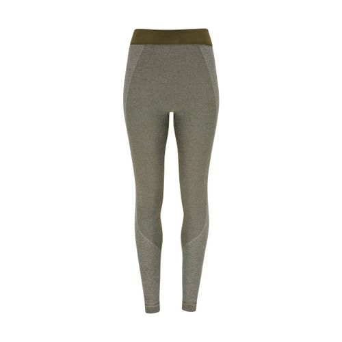 Legging Pour Femme Multi-Sports Coupe 3d Sans Coutures - Tr212 - Vert Ollive