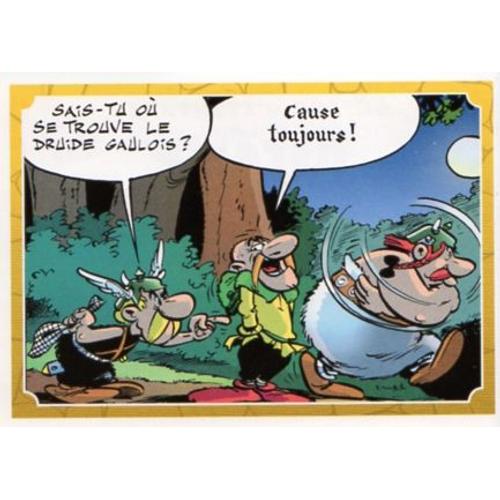 Autocollant Sticker Image Panini 60 Ans D'aventures Asterix 67 / Carrefour 2019