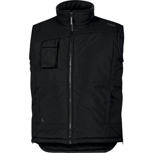 Gilet sans manche - doublure polaire - noir - S - fidji 2 DELTA PLUS