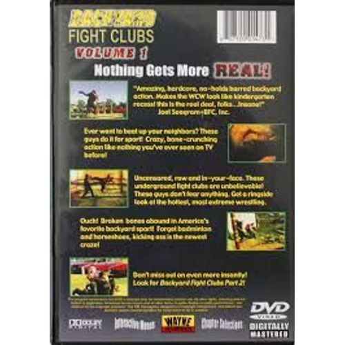 Backyard Fight Clubs Volume 1 Byw