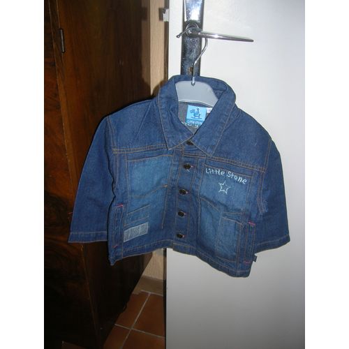 Blouson En Jean Little Stone 18 Mois.