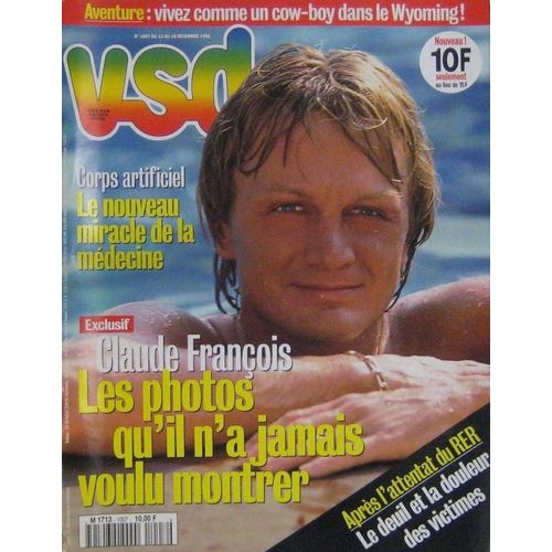 Vsd 1007 1996 Claude Francois/Helena Noguerra/N Hulot/Frederic Dard/Abel Ferrara