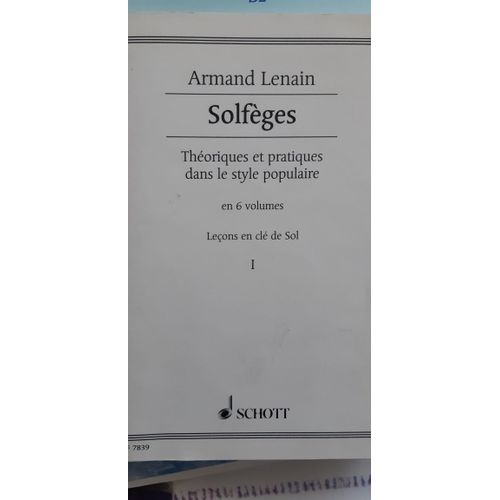 Solfèges Band 1 / Recueil