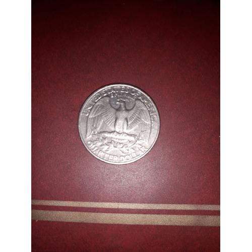 Piece Rare Quarter Dollar 1983 Lettre P