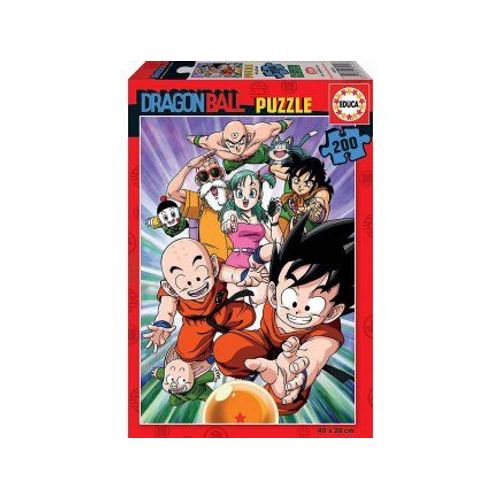 Puzzle Enfant Dragon Ball Z Et Les Boules De Cristal - 200 Pieces - Enfant - Collection Manga