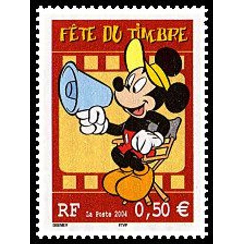Timbre Fête Du Timbre 2004 Mickey