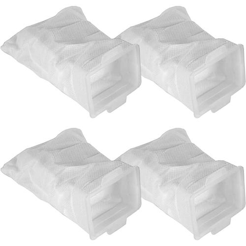 Lot De 4 Sacs À Poussière Lavables Pour Aspirateur Makita Dcl182z, Dcl182, Dcl140z, Dcl140, Bcl182z, Bcl182, Bcl142, Cl102/104/106/107, Accessoires Lavables En Non-Tissé