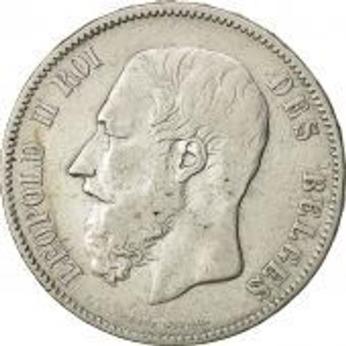 5 Francs Belge 1869