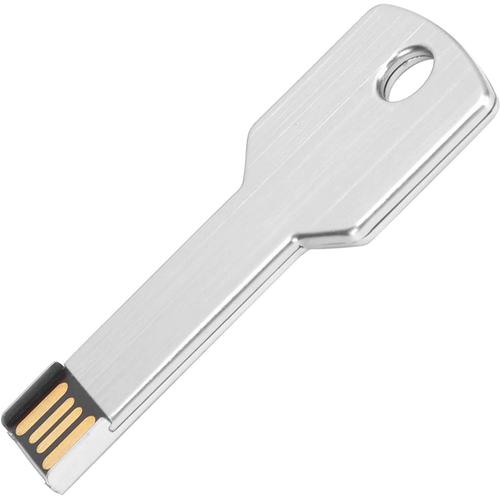 Clé USB en Forme de clé, Disque Mémoire USB, clé USB pour Ordinateur, Argent (64 Go)