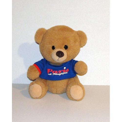 Peluche Ours Psg Paris St Germain Football Paris Est Magnifique 26 Cm