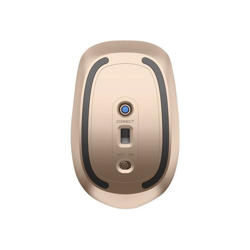 HP Z5000 - Souris - droitiers et gauchers - 3 boutons - sans fil - Bluetooth - fini mat métallique en argent cendré foncé avec cuivre de luxe - pour Pavilion 24, 27, 510, 570, 590, 595, TP01