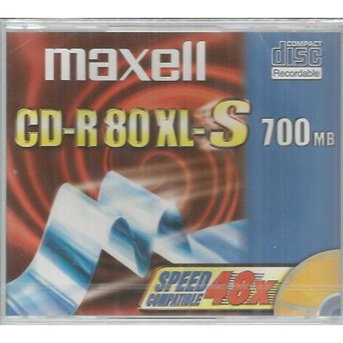 Maxell - CD-R 80 XL-S - 700 Mb