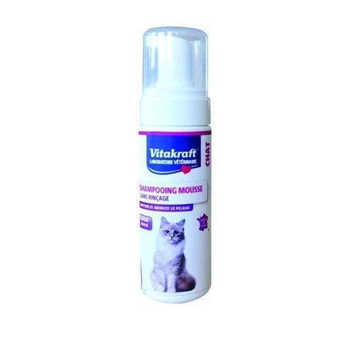 Vitakraft Shampooing Mousse - 150 Ml - Pour Chat