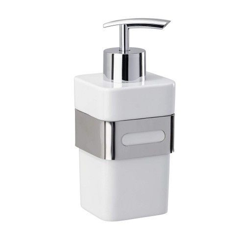 Distributeur de savon - Support mural - Acier et ABS - Premium WENKO