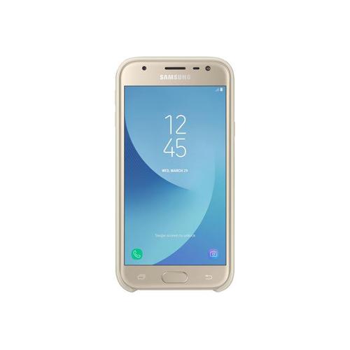 Samsung Dual Layer Cover Ef-Pj330 - Coque De Protection Pour Téléphone Portable - Or - Pour Galaxy J3 (2017)