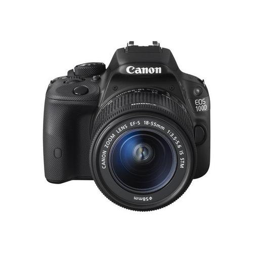 Canon EOS 100D - Appareil photo numérique - Reflex - 18.0 MP - APS-C - 1080p / 30 pi/s - corps uniquement - noir