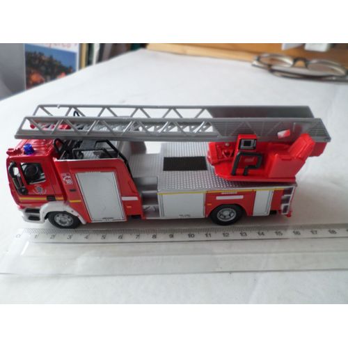 Camion Pompiers Magirus Avec Echelle-Burago