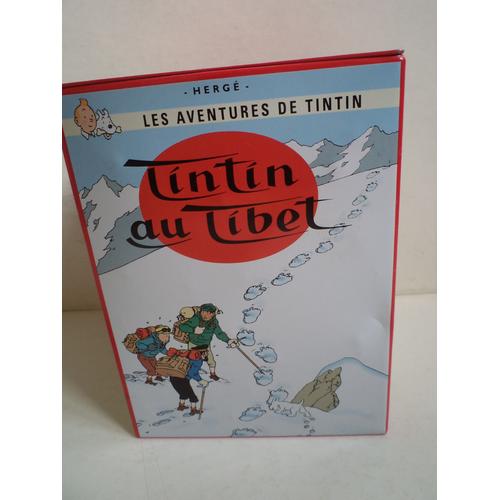 Boite Tintin Neuhaus Rouge Avec 4 Reproductions De Bd Différentes