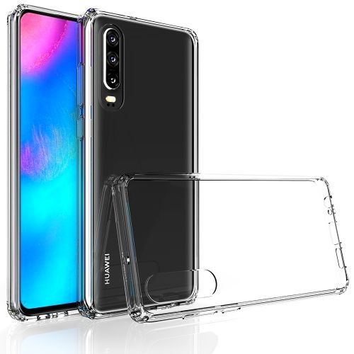 Huawei P30 Coque Protection Tpu Combinaison Transparent Contour Transparent