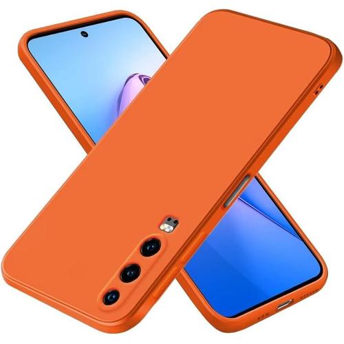 Coque Pour Huawei P30 6.1"" Inches , Étui En Silicone Tpu Souple - Orange