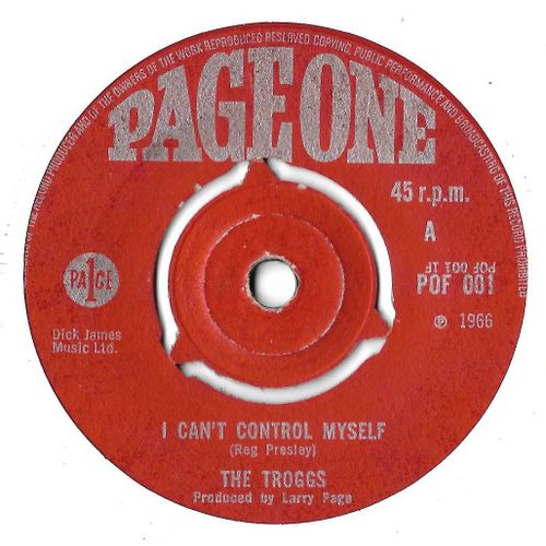 I Can't Control Myself / Angleterre