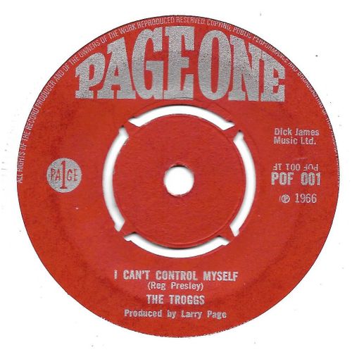 I Can't Control Myself / Angleterre