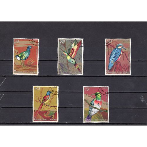 Timbres-Poste Des Comores (Oiseaux)