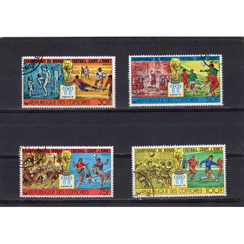 Timbres-Poste Des Comores (Argentina 78. Coupe Du Monde De Football)