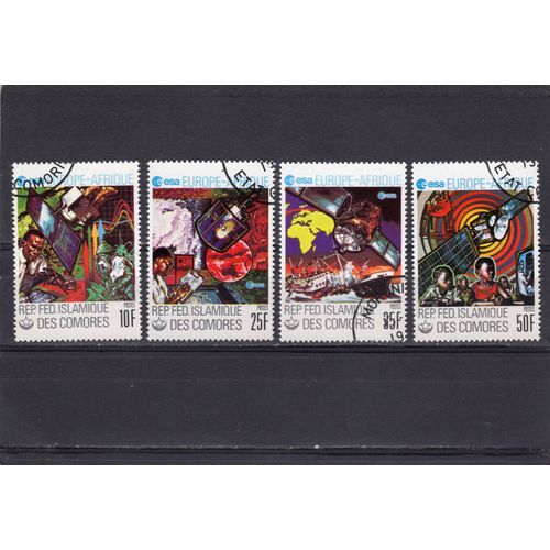 Timbres-Poste Des Comores (Collaboration Europe - Afrique)
