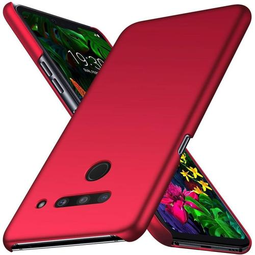 Coque Pour Lg V50 Thinq 5g Ultra Leger Ultra Mince Hybride Anti Choc Etui Housse Pour Lg V50 Thinq 5g Rouge