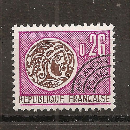 Préo 130 (1971) Préoblitéré Monnaie Gauloise 0f26 Bistre Et Violet N** (Cote 0,8e) (0921)