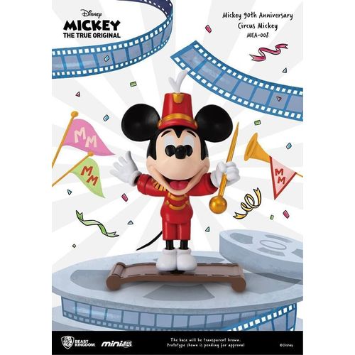Mickey Mouse 90th Anniversary Figurine Mini Egg Attack Circus Mickey 9 Cm
