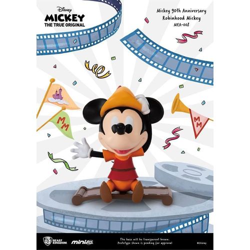 Mickey Mouse 90th Anniversary Figurine Mini Egg Attack Robinhood Mickey 9 Cm