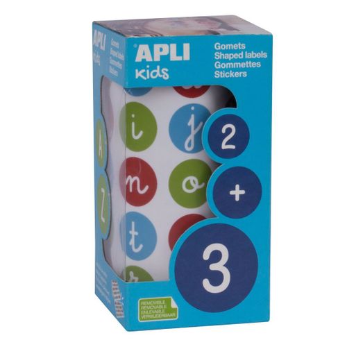 Gommettes Lettres Minuscules 900 Pièces - Apli Agipa