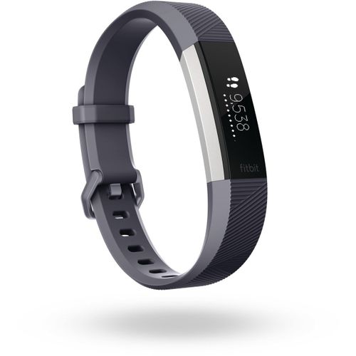 Fitbit Alta Hr - Acier Inoxydable - Suivi D'activités Avec Bande - Gris-Bleu - S - Monochrome - 23 G