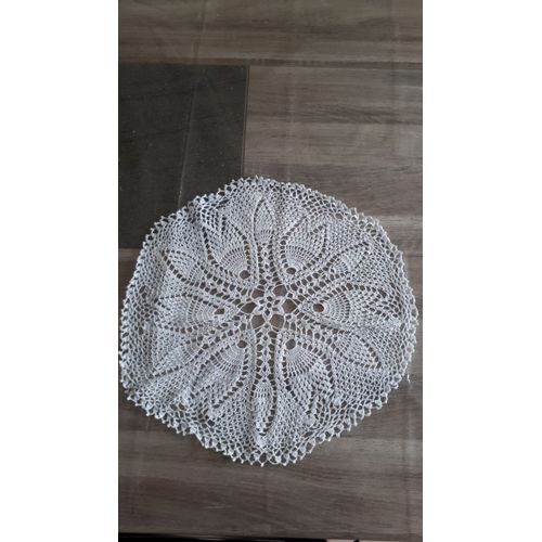 Napperon Au Crochet Fait Main