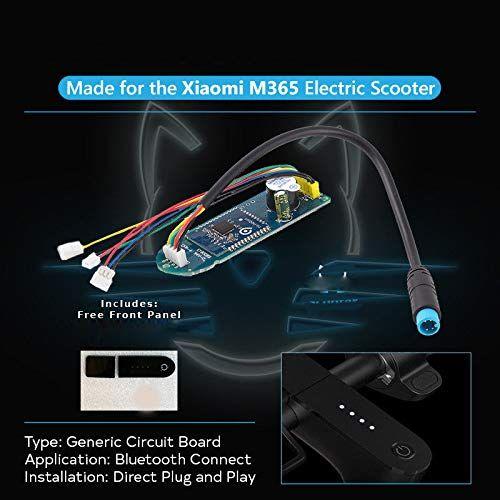 Bluetooth Circuit imprimé de Tableau de Bord pour Xiaomi M365 Trottinette  électrique Scooter Pièce Remplacement Partie