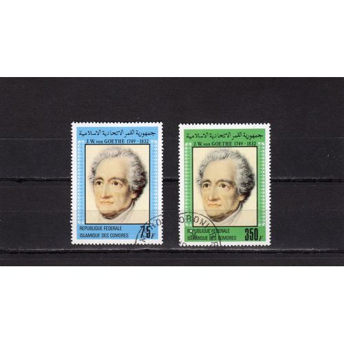 Timbres-Poste Des Comores (150ème Anniversaire De La Mort De Johann Wolfgang Von Goethe)