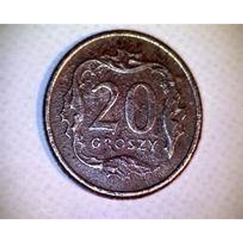 Pièce De Vingt Groszy Pologne-2015-2009-2008